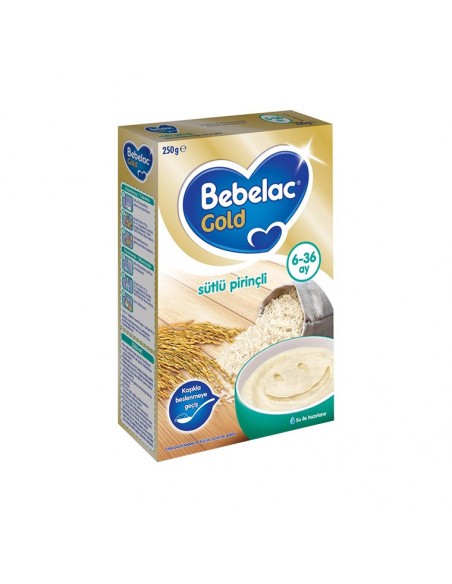 Bebelac Gold Sütlü Pirinçli Kaşık Maması 6-36 250 gr.