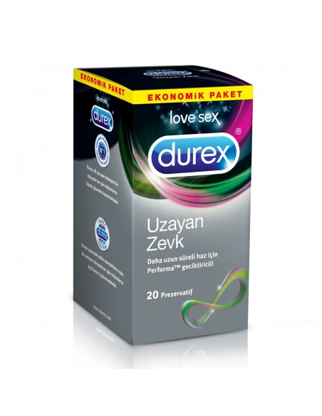 Durex Uzayan Zevk 20'li Prezervatif