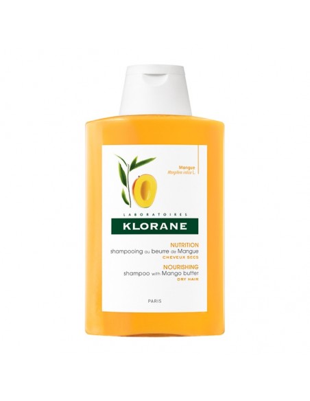 Klorane Mangue Shampoo 200 ml Mango Yağı İçeren Kuru Boyalı ve Yıpranmış Saçlar İçin Bakım Şampuanı