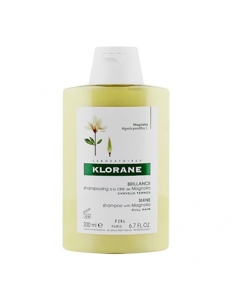 Klorane Magnolia Shampoo 200 ml Manolya Ekstresi İçeren Donuk Saçlar İçin Bakım Şampuanı