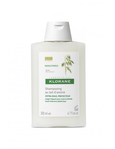 Klorane Avoine Shampoo 200 ml Yulaf Sütü İçeren Sık Kullanım Şampuanı