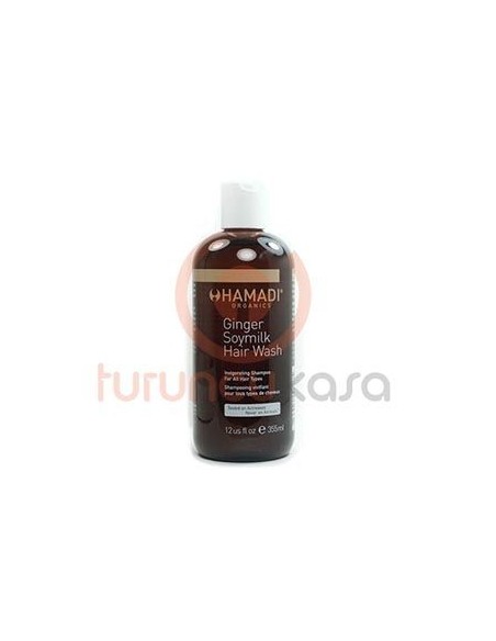 Hamadi Ginger Soymilk Hair Wash Daily Shampoo Zencefil Soya Sütü Günlük Saç Şampuanı 355 ml