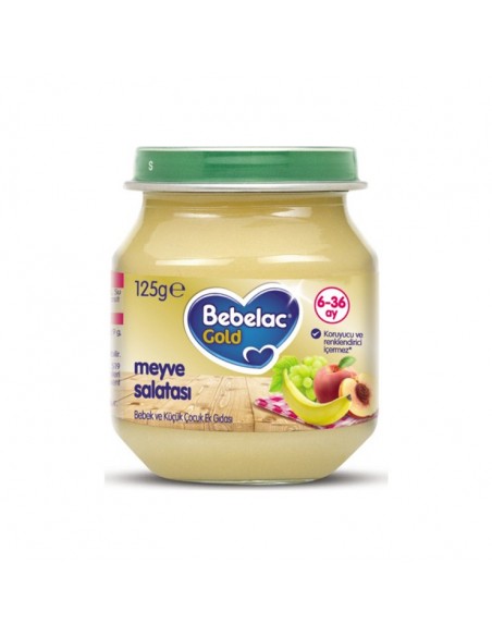 Bebelac Kavanoz Maması Meyve Salatası 125 gr