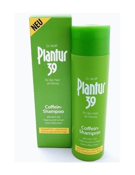 Plantur 39 Şampuan Boyalı ve Stres Altındaki Saçlar İçin Caffeine Shampoo 250 ml