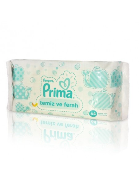 Prima Pampers Baby Fresh Islak Mendil 64'lü