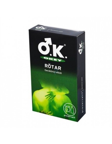 Okey Rotar Prezervatif 10 lu Paket