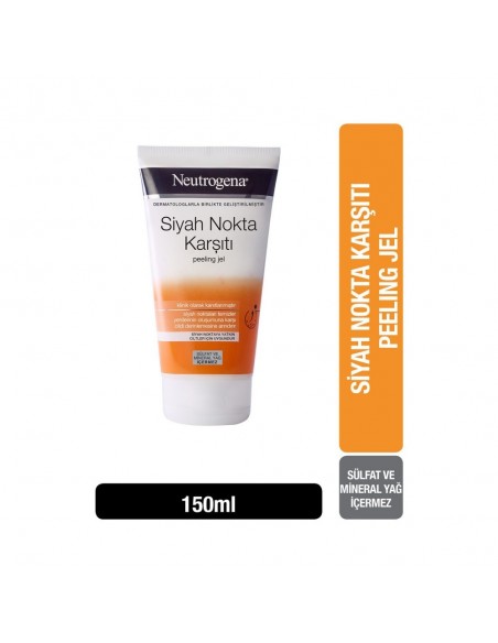 Neutrogena Visibly Clear Siyah Nokta Temizleyici Peeling Jel 150 ml