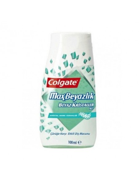 Colgate Max Beyazlık Beyaz Kristaller Diş Macunu 100 ml