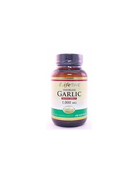 LifeTime Odorless Garlic 100 Softjel Life Time Garlik oil