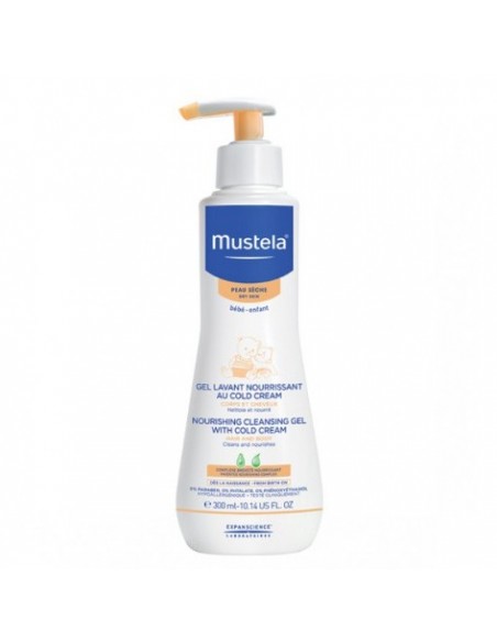 Mustela Nourishing Cleansing Gel With Cold Cream 300 ml Banyo Jeli