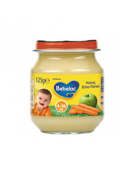 Bebelac Havuç Elma Püresi 125gr