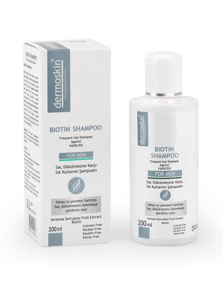 Dermoskin Biotin Şampuan Erkek 200 ml