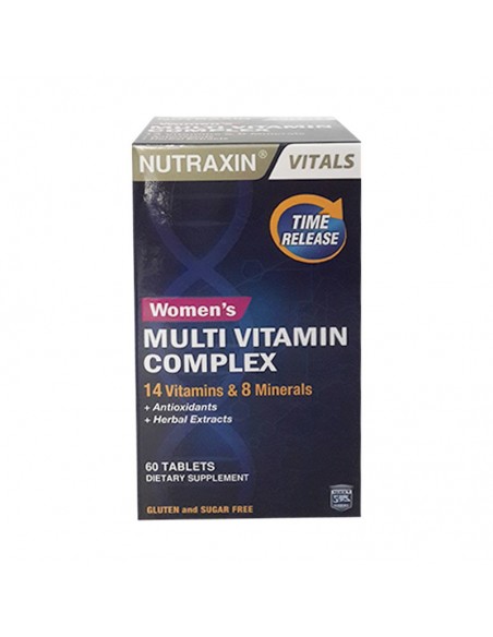 Nutraxin Womens Multi Vitamin Complex 60 Tablets