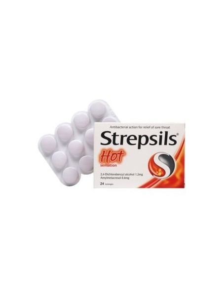 Strepsils Hot Sensation 24 Pastil