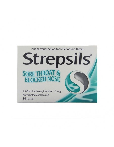 Strepsils Mentollü Boğaz Pastili 24 Pastil