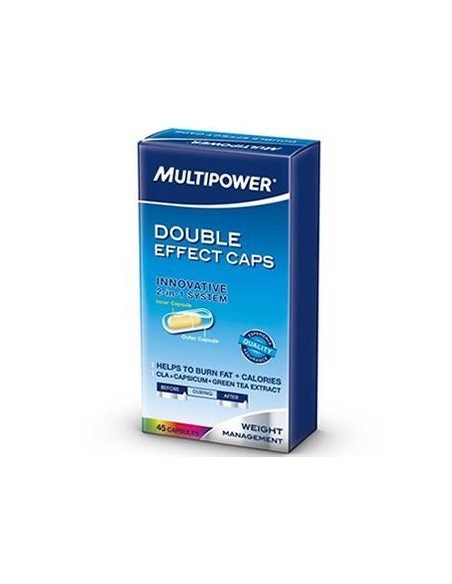 Multipower Double Effect  45 Caps CLA+Biber+YeşilÇay+Chromium