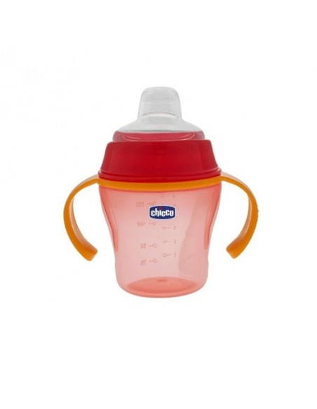 Chicco Soft Cup 200 ml Alıştırma Bardağı Turuncu