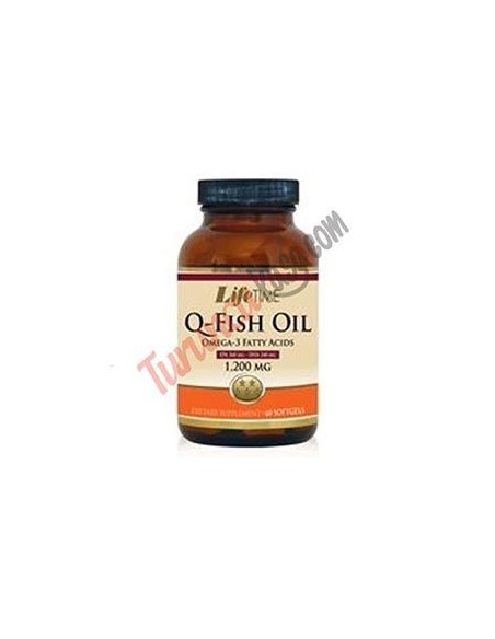 Lifetime Q-Fish Oil 1200 mg 60 Softgels