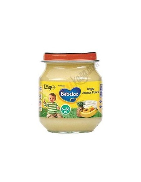 Bebelac Kayısı Ananas Püresi 125ml.