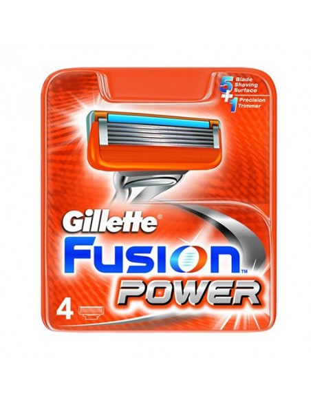 Gillette Fusion Power Yedek Tıraş Bıçağı 4'lü