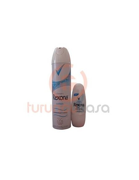 Rexona Women Cotton Antiperspirant Deodorant - Rexona Women Cotton Mini Rollon Hediyeli