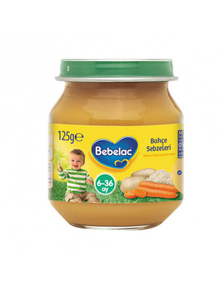 Bebelac Kavanoz Maması Bahçe Sebzeleri 125gr