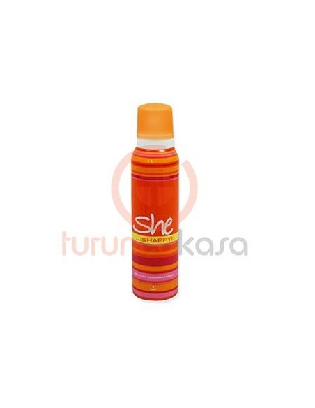 She İs Happy Deodorant Sprey 150ml