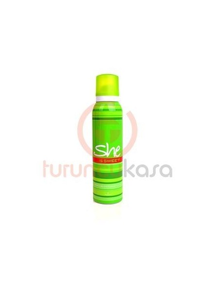 She İs Sweet For Women Deodorant Sprey 150 ml.