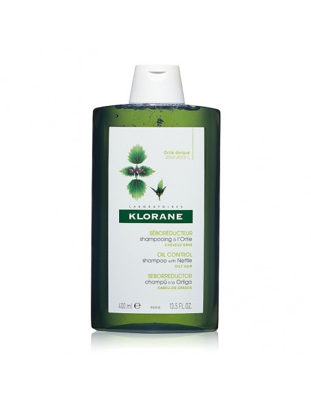 Klorane Ortie Shampoo 400 ml Isırganotu Ekstresi İçeren Yağlı Saçlar İçin Bakım Şampuanı