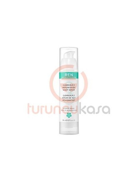 Ren Clearcalm 3 Replenishing Night Serum 50 ml