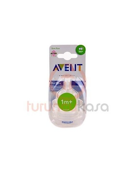 Philips Avent SCF632/27 Biberon Emziği  1 Ay+ 2'li