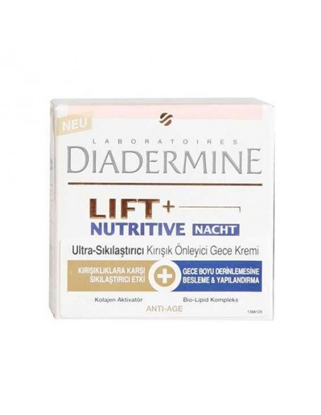 Diadermine Lift + Ultra-Sıkılaştırıcı Kırışık Öncesi Gece Kremi 50ml