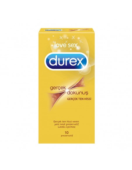 Durex Gerçek Dokunuş Prezervatif 10'lu