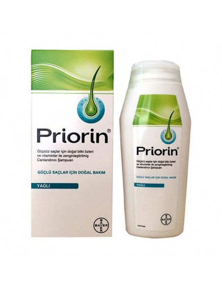 Priorin Şampuan 200 ml Yağlı Saçlar İçin