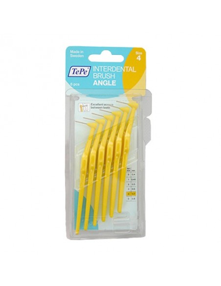 TePe Angle Interdental Brush 0.7 mm Iso Size 4 6 adet