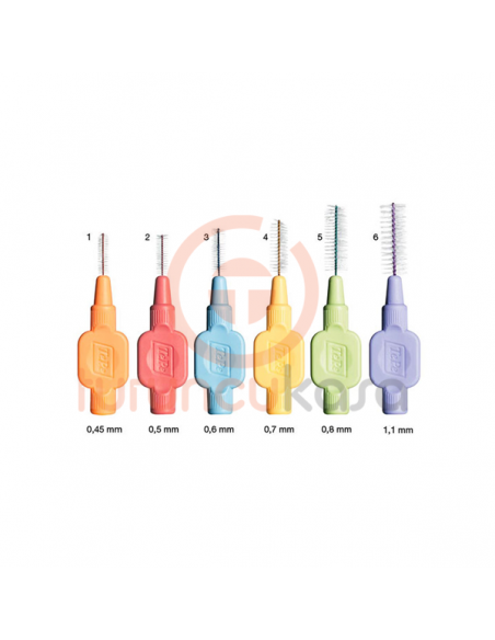 TePe Interdental Brush Extra Soft 8 li Mix Paket