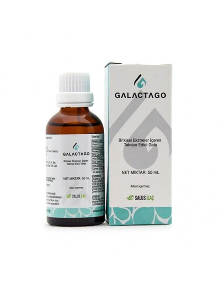 Galactago Bitkisel Damla 50 ml Süt Artırıcı