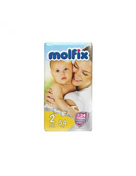 Molfix İkiz Paket 2 Numara (3-6 kg) 54 Adet