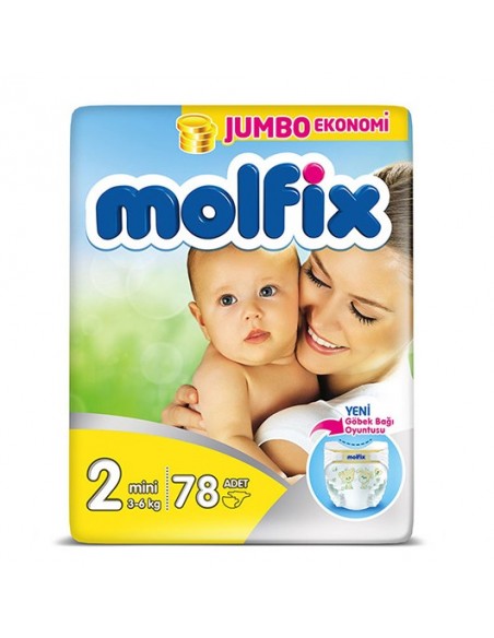 Molfix Jumbo 2 Numara (3-6 kg) 78 Adet