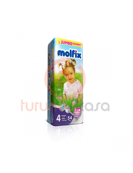 Molfix Jumbo 4+ Numara (9-20 kg) 54 Adet