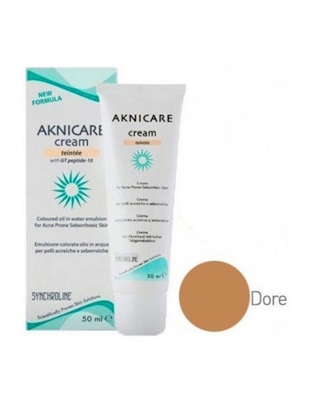 Synchroline Aknicare Cream Teintee Dore Renkli 50 ml