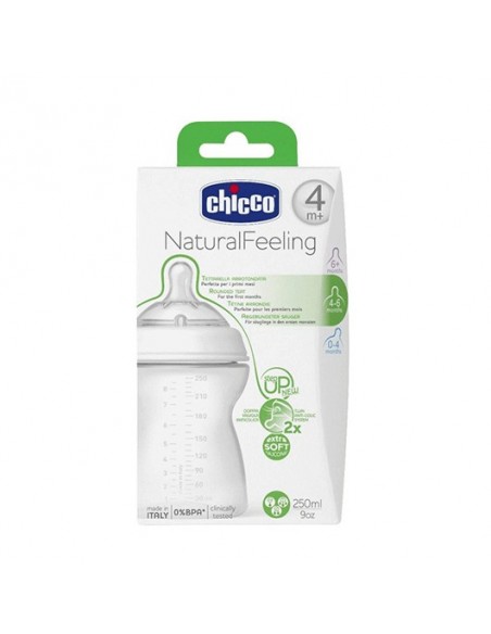 Chicco Natural Feeling Biberon 4 ay+  250 ml