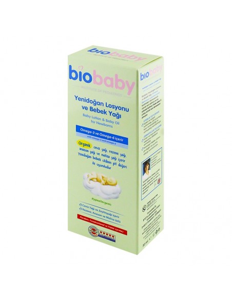 Biobaby Yenidoğan Losyonu Ve Bebek Yağı 30 ml