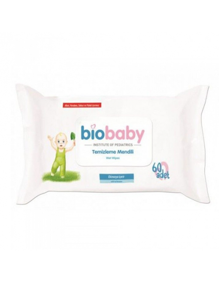 Biobaby Temizleme Mendili 60 Adet