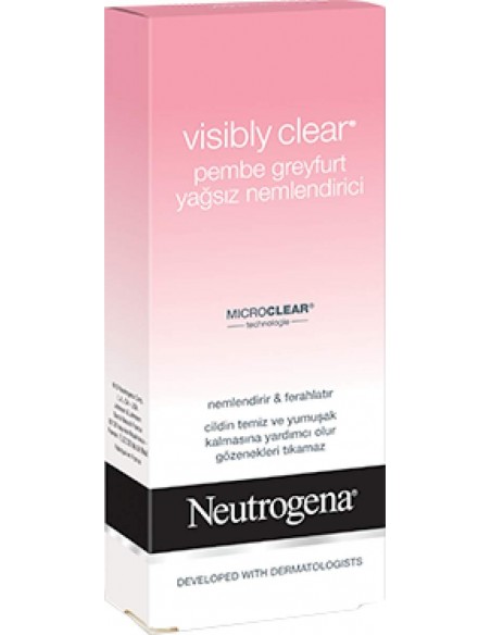 Neutrogena Visibly Clear Pembe Greyfurt Yağsız Nemlendirici 50 ml