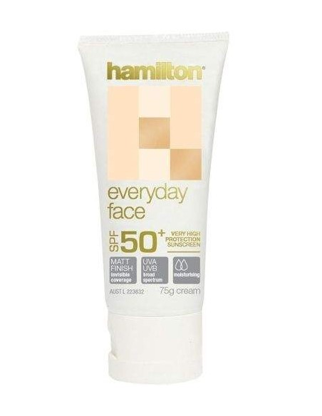 Hamilton SPF 50+ Everyday Face Cream 75 ml