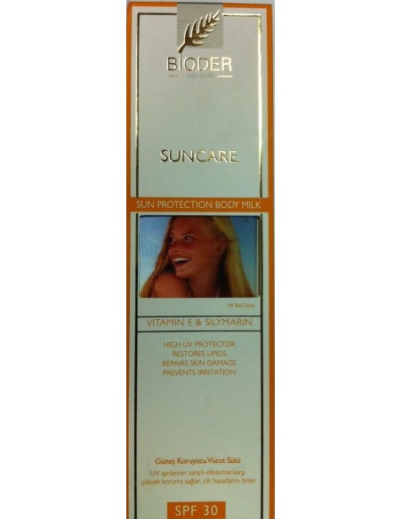 Bioder Suncare SPF 30 Güneş Koruyucu Vücut Sütü 180 ml