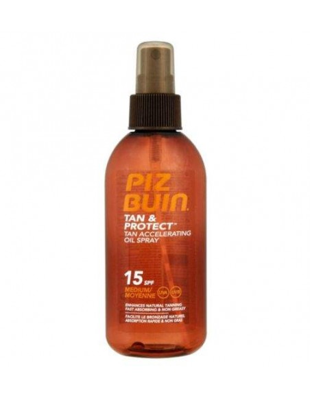 Piz Buin Bronzlaşma ve Koruma için Sprey Yağ SPF 15 150 ml