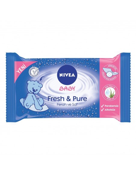 Nivea Baby Fresh&Pure Islak Temizleme Mendili 56'lı