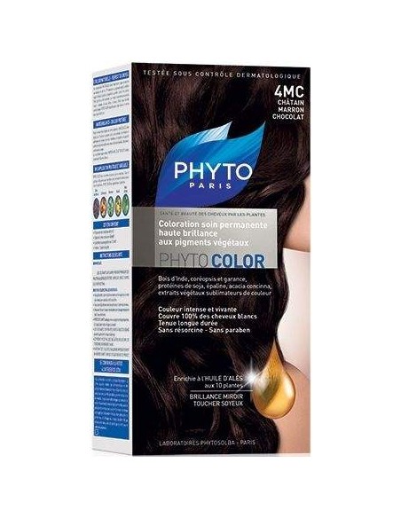 Phyto Color Saç Boyası 4MC Çikolata Kahve (Chatain Marron Chocolat)